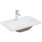 Mobile Bagno con Lavabo Integrato Rovere Sonoma in Truciolato Mobile Bagno con Lavabo Integrato Rovere Sonoma in Truciolato