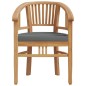 vidaXL Set da Pranzo da Giardino 7 pz in Legno Massello di Teak vidaXL Set da Pranzo da Giardino 7 pz in Legno Massello di Teak