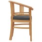 vidaXL Set da Pranzo da Giardino 7 pz in Legno Massello di Teak vidaXL Set da Pranzo da Giardino 7 pz in Legno Massello di Teak