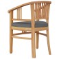 vidaXL Set da Pranzo da Giardino 7 pz in Legno Massello di Teak vidaXL Set da Pranzo da Giardino 7 pz in Legno Massello di Teak