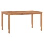vidaXL Set da Pranzo da Giardino 7 pz in Legno Massello di Teak vidaXL Set da Pranzo da Giardino 7 pz in Legno Massello di Teak
