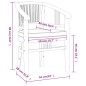 vidaXL Set da Pranzo da Giardino 7 pz in Legno Massello di Teak vidaXL Set da Pranzo da Giardino 7 pz in Legno Massello di Teak