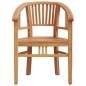 Set da Pranzo per Giardino 5 pz in Legno Massello di Teak Set da Pranzo per Giardino 5 pz in Legno Massello di Teak