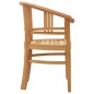 Set da Pranzo per Giardino 5 pz in Legno Massello di Teak Set da Pranzo per Giardino 5 pz in Legno Massello di Teak