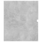 Set Mobili da Bagno Grigio Cemento in Truciolato Set Mobili da Bagno Grigio Cemento in Truciolato