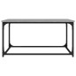 Tavolino Grigio Sonoma 80x50x40 cm in Legno Multistrato e Ferro