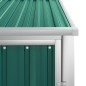 vidaXL Capanno per Attrezzi Verde 88x89x161 cm in Acciaio Zincato vidaXL Capanno per Attrezzi Verde 88x89x161 cm in Acciaio Zincato