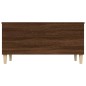 Tavolino Salotto Rovere Marrone 90x44,5x45 cm Legno Multistrato