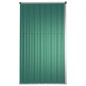 Capanno per Attrezzi Verde 225x89x161 cm in Acciaio Zincato Capanno per Attrezzi Verde 225x89x161 cm in Acciaio Zincato