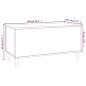 Tavolino Salotto Bianco Lucido 90x44,5x45 cm Legno Multistrato Tavolino Salotto Bianco Lucido 90x44,5x45 cm Legno Multistrato