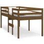 Letto a Soppalco Miele 80x200 cm in Legno Massello di Pino Letto a Soppalco Miele 80x200 cm in Legno Massello di Pino