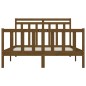 Giroletto Miele in Legno Massello Pino 150x200 cm 5FT King Size Giroletto Miele in Legno Massello Pino 150x200 cm 5FT King Size