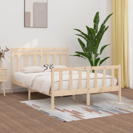 Giroletto in Legno Massello di Pino 150x200 cm 5FT King Size