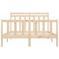 Giroletto in Legno Massello di Pino 150x200 cm 5FT King Size Giroletto in Legno Massello di Pino 150x200 cm 5FT King Size