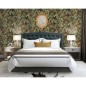DUTCH WALLCOVERINGS Carta da Parati Bird-of-Paradise Nera DUTCH WALLCOVERINGS Carta da Parati Bird-of-Paradise Nera