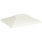 vidaXL Telo di Ricambio per Gazebo 310g/m² Bianco Crema 3x4m vidaXL Telo di Ricambio per Gazebo 310g/m² Bianco Crema 3x4m