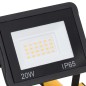 Faretto a LED con Maniglia 2x20 W Bianco Freddo Faretto a LED con Maniglia 2x20 W Bianco Freddo