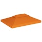 Telo di Ricambio per Gazebo 310g/m² Arancione 3x4m Telo di Ricambio per Gazebo 310g/m² Arancione 3x4m