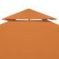 Telo di Ricambio per Gazebo 310g/m² Arancione 3x4m Telo di Ricambio per Gazebo 310g/m² Arancione 3x4m