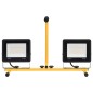 Faretto a LED con Maniglia 2x50 W Bianco Caldo Faretto a LED con Maniglia 2x50 W Bianco Caldo