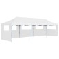 vidaXL Tenda Pieghevole Pop-Up con 5 Pareti Laterali 3x9 m Bianca vidaXL Tenda Pieghevole Pop-Up con 5 Pareti Laterali 3x9 m Bianca