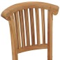 Sedie da Giardino 2 pz in Legno Massello di Teak Sedie da Giardino 2 pz in Legno Massello di Teak