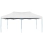 Gazebo Professionale Pieghevole 3x6 m Acciaio Bianco Gazebo Professionale Pieghevole 3x6 m Acciaio Bianco