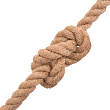 vidaXL Corda in Juta 100% 12 mm 100 m