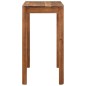 Tavolo da Bar in Legno Acacia con Finitura Miele 110x55x106 cm Tavolo da Bar in Legno Acacia con Finitura Miele 110x55x106 cm