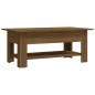 Tavolino da Salotto Rovere Marrone 102x55x42 cm in Truciolato Tavolino da Salotto Rovere Marrone 102x55x42 cm in Truciolato