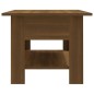 Tavolino da Salotto Rovere Marrone 102x55x42 cm in Truciolato Tavolino da Salotto Rovere Marrone 102x55x42 cm in Truciolato