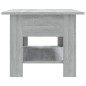 Tavolino da Salotto Grigio Sonoma 102x55x42 cm in Truciolato Tavolino da Salotto Grigio Sonoma 102x55x42 cm in Truciolato
