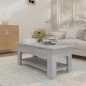 Tavolino da Salotto Grigio Sonoma 102x55x42 cm in Truciolato Tavolino da Salotto Grigio Sonoma 102x55x42 cm in Truciolato