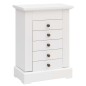 vidaXL Armadietto per Gioielli con Specchio in MDF 25x13,5x34 cm vidaXL Armadietto per Gioielli con Specchio in MDF 25x13,5x34 cm