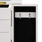 vidaXL Armadietto per Gioielli con Specchio in MDF 25x13,5x34 cm vidaXL Armadietto per Gioielli con Specchio in MDF 25x13,5x34 cm