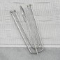 Tende Oscuranti con Ganci Effetto Lino 2 pz Grigie 140x245 cm Tende Oscuranti con Ganci Effetto Lino 2 pz Grigie 140x245 cm