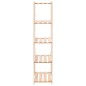 Scaffale a 5 Livelli 80x38x170 cm in Massello di Pino 250 kg Scaffale a 5 Livelli 80x38x170 cm in Massello di Pino 250 kg