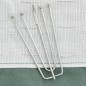 Tenda Oscurante Effetto Lino con Ganci Verdi 290x245 cm Tenda Oscurante Effetto Lino con Ganci Verdi 290x245 cm