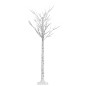 Albero Natale 140 LED 1,5m Salice Bianco Caldo Interno Esterno Albero Natale 140 LED 1,5m Salice Bianco Caldo Interno Esterno