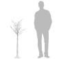 Albero Natale 140 LED 1,5m Salice Bianco Caldo Interno Esterno Albero Natale 140 LED 1,5m Salice Bianco Caldo Interno Esterno