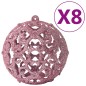 Set Palline di Natale 100 pz Rosa Set Palline di Natale 100 pz Rosa