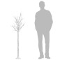 Albero Natale 180 LED 1,8m Salice Blu Interno Esterno Albero Natale 180 LED 1,8m Salice Blu Interno Esterno
