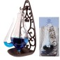 Esschert Design Barometro Vetro Meteo con Supporto in Ghisa 0,5 L TH31 Esschert Design Barometro Vetro Meteo con Supporto in Ghisa 0,5 L TH31