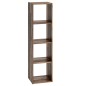 FMD Scaffale Verticale con 4 Ripiani Legno Anticato FMD Scaffale Verticale con 4 Ripiani Legno Anticato
