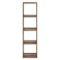 FMD Scaffale Verticale con 4 Ripiani Legno Anticato FMD Scaffale Verticale con 4 Ripiani Legno Anticato