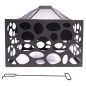 RedFire Braciere con Griglia per Barbecue Mikor Nero RedFire Braciere con Griglia per Barbecue Mikor Nero