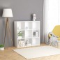 Libreria Bianca 98x30x98 cm in Truciolato Libreria Bianca 98x30x98 cm in Truciolato