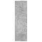 Libreria Grigio Cemento 98x30x98 cm in Truciolato Libreria Grigio Cemento 98x30x98 cm in Truciolato