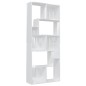 Libreria Bianca Lucida 67x24x161 cm in Truciolato Libreria Bianca Lucida 67x24x161 cm in Truciolato