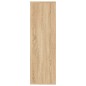 Libreria Effetto Rovere Sonoma 98x30x98 cm in Truciolato Libreria Effetto Rovere Sonoma 98x30x98 cm in Truciolato